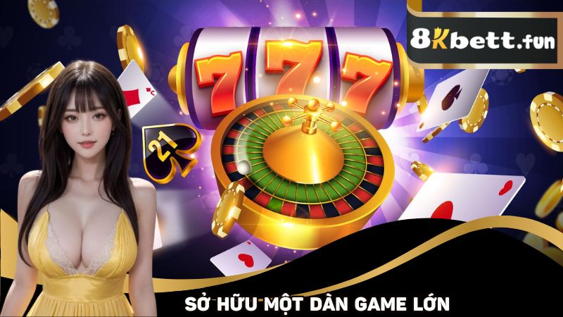 Sở hữu một dàn tựa game cực lớn