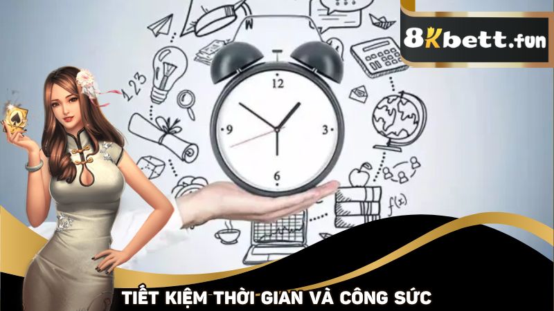 Tiết kiệm được khoản chi phí và thời gian đi lại đáng kể