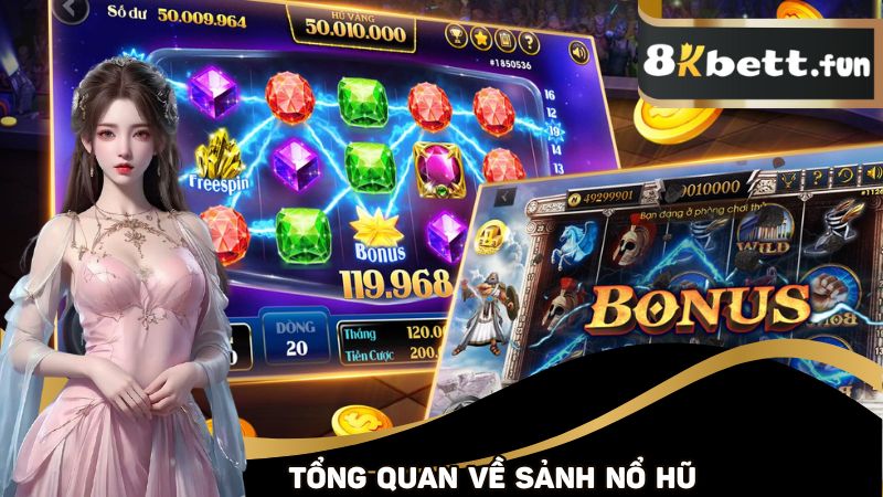 Tổng quan về sảnh Nổ Hũ 8KBET